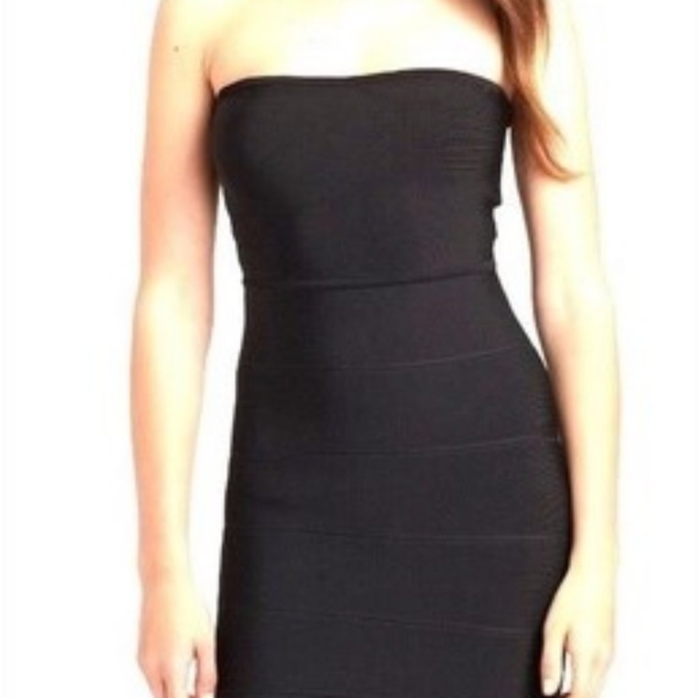 BCBG Max Azria 'Alyona' Strapless Bandage Dress